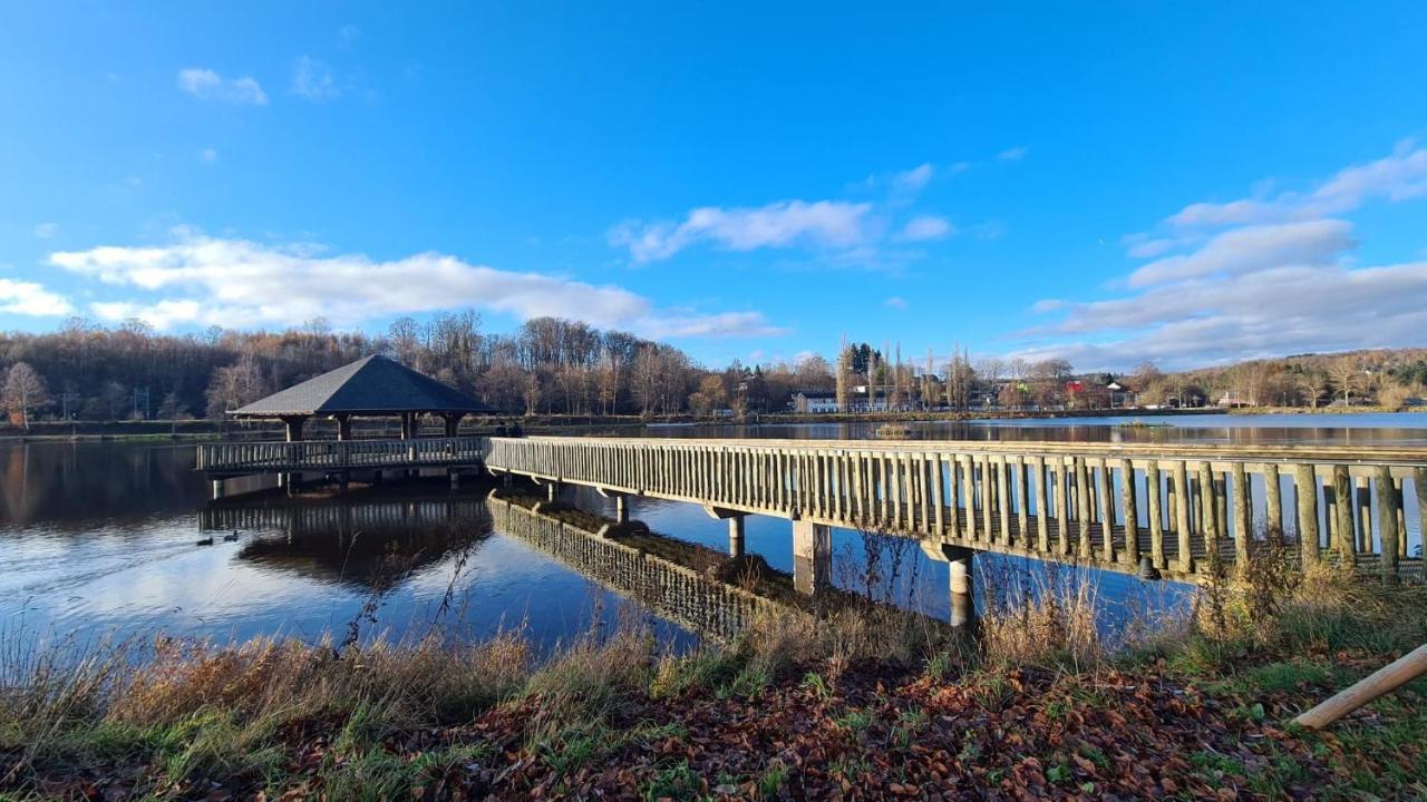 Le Salmoyard, Studio Au Bord Du Lac A Vielsalm Exterior photo